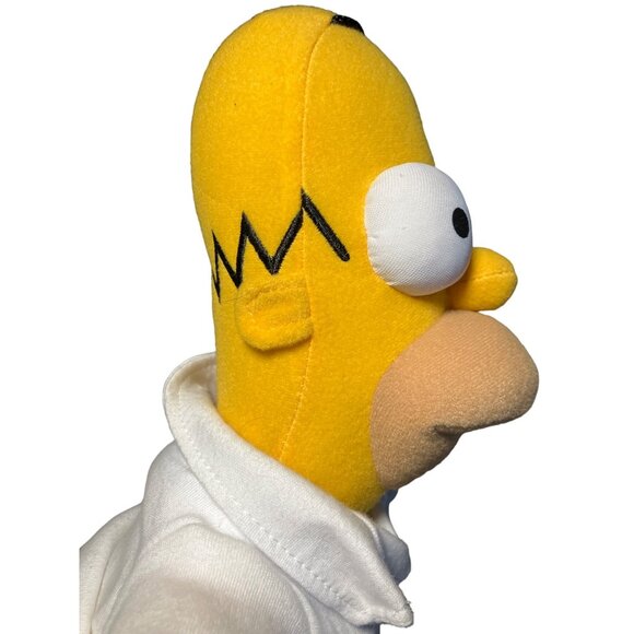 Homer Simpson Doll 2000 Playmates Figure Plush Character - Picture 3 of 7